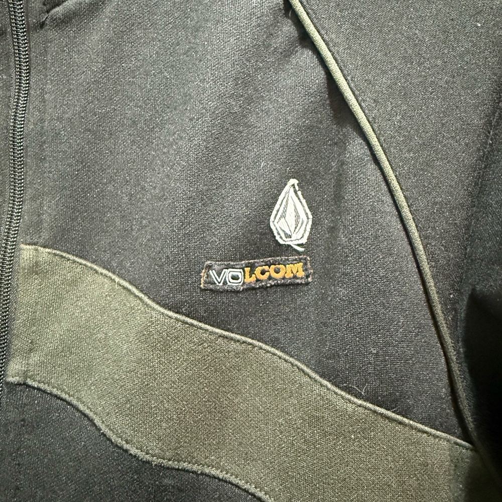 Volcom Black Ribbed Collar Jacket - Picture 3 of 4